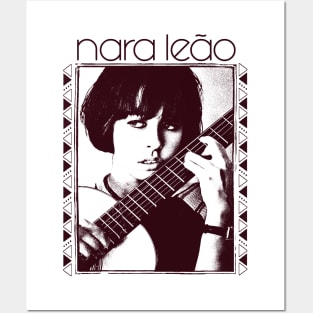 Nara Leão \\ Retro Original Fan Art Design Posters and Art